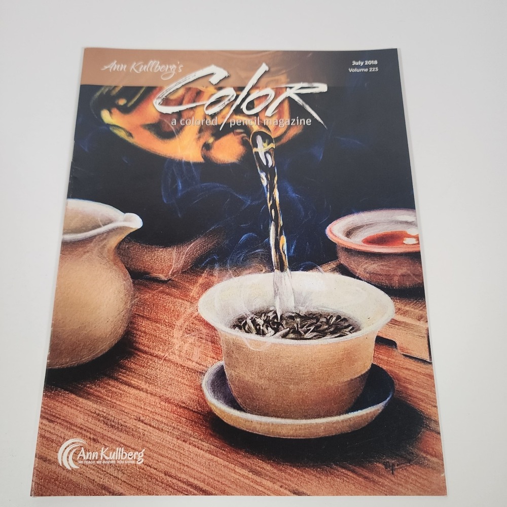 Color Magazine July 2018 By Ann Kullberg Colored Pencil Art‎